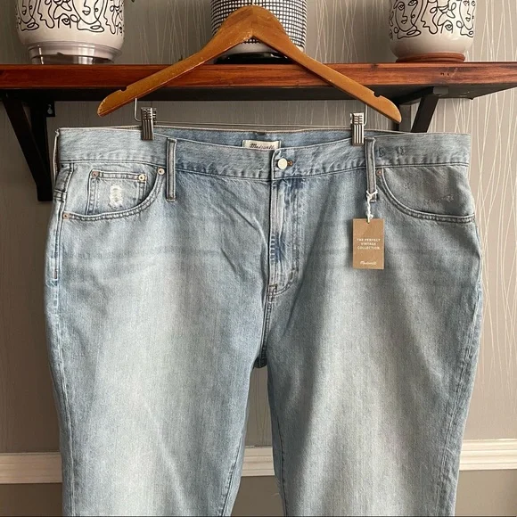 Madewell The Perfect Vintage Jean in Ellicott Wash Plus Size 37 / US 24 - Picture 3 of 13